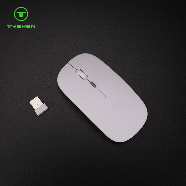 Ultra Slim Size Silent Rechargeable Wireless Mouse Bluetooth Type-C for Laptop and Mac