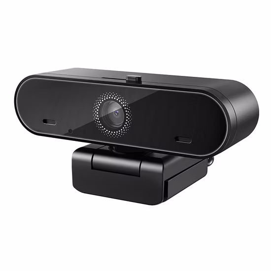 USB PC Webcam with Privacy Cover, Auto-Focus and Ai Tracking, 1080P, 2K, 4K Available