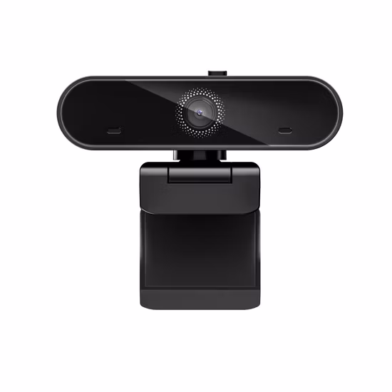 USB PC Webcam with Privacy Cover, Auto-Focus and Ai Tracking, 1080P, 2K, 4K Available